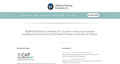 Desktop Screenshot of highlandspath.com