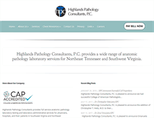 Tablet Screenshot of highlandspath.com